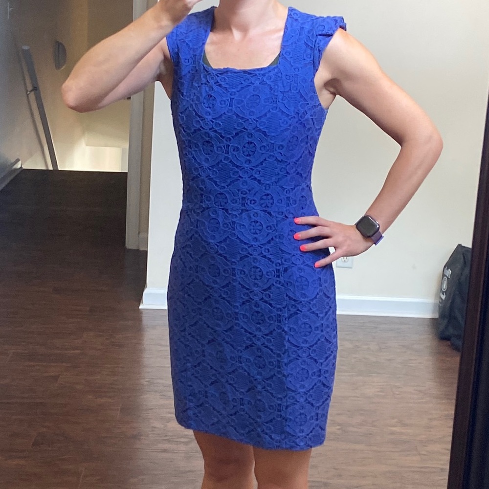 Periwinkle Lace dress